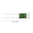 thumbnail image 3 of Guitar Tone Capacitors with High Strength and Stability for Electric Guitar Use 16pcs Green Plastic, 3 of 6