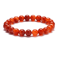 thumbnail image 2 of Pulsera Xyellar color Rojo Natural Unisex Pulseras Cuenta, 2 of 4