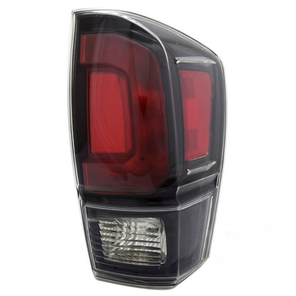 For Toyota Tacoma 2020 2021 2022 2023 Tail Light Passenger Side | CAPA | Red Lens | Black Housing Color | PMA Plastic Lens | ABS Plastic Housing | With Black Bezel | TO2801207 | 81550-04230
