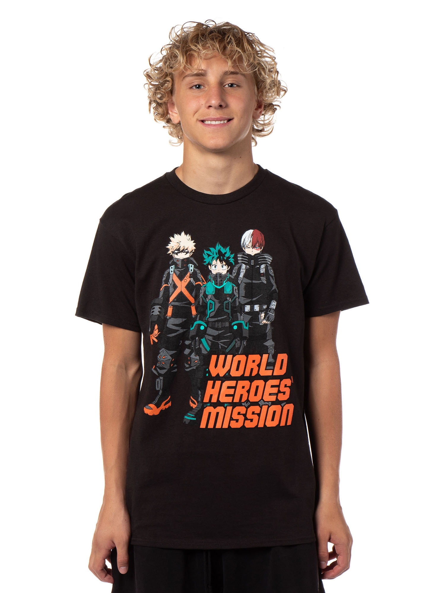 My Hero Academia World Heroes Mission Men's MHA Manga Deku
