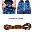 thumbnail image 1 of Lacets Élastiques Type Boucle Lacets Verrouillage en Métal Espadrilles Chaussures Lacets, Marron, 1 of 6