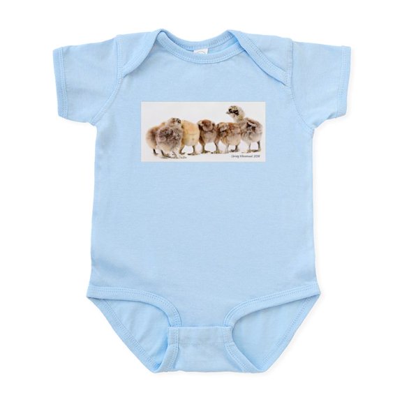 CafePress - Chicken Butts Infant Bodysuit - Baby Light Bodysuit, Size Newborn - 24 Months