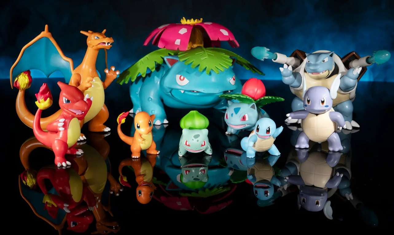 Pokemon Special Series Kanto Region First Partners Figure Set