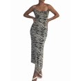 thumbnail image 3 of Women'S Bodycon Dress Backless Slip Maxi Dress Water Ripple L, 3 of 7