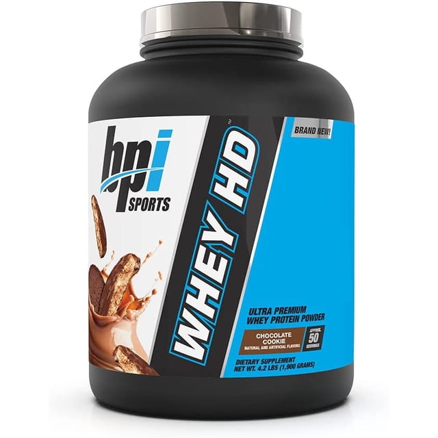 Proteina de suero BPI WHEY HD Chocolate Cookie 4.1 LBS