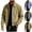 Khaki, variant on Zpzdpjkx Mens Ribbed Corduroy Shacket Versatile Casual Daily Lightweight Outdoor Pocket Jacket for Mens