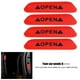 thumbnail image 5 of Pegatina reflectante para coche, 4 unidades, autoadhesiva, para puerta de coche, pegatina de seguridad para coche de alta capacidad, 5 of 9