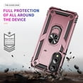 thumbnail image 6 of Dteck Case for Samsung Galaxy S25 Edge,Military Grade Drop Impact Case 360 Metal Rotating Ring Kickstand Holder Armor Heavy Duty Shockproof Cover for Galaxy S25 Edge,Rosegold, 6 of 7