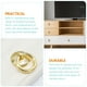 thumbnail image 5 of GOOHOCHY 6pcs anillo de gabinete dorado tira de muebles cajones tira de anillo de gabinete minimalista, 5 of 7