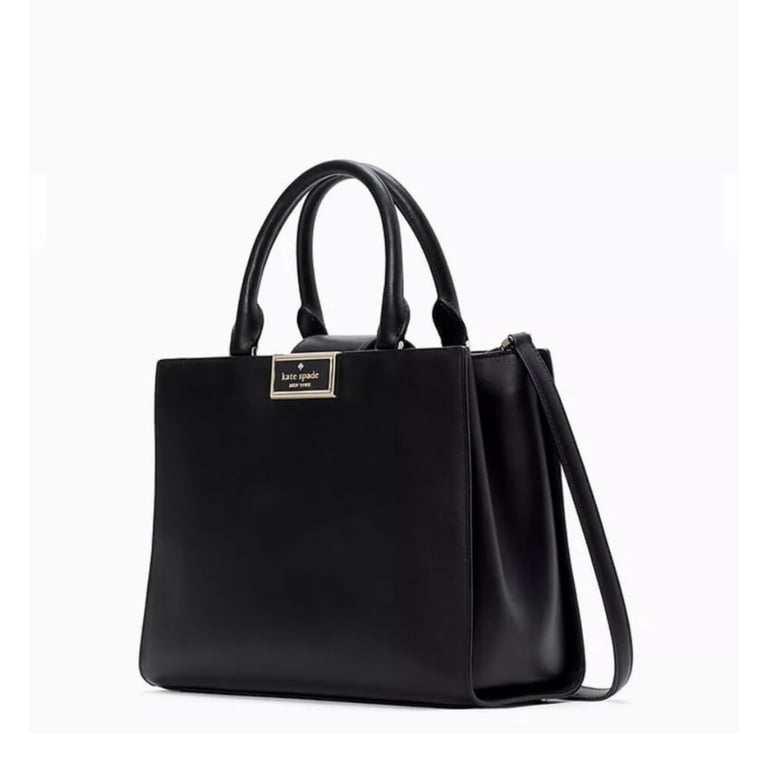 Kate Spade New York Reegan Medium Smooth Leather Satchel Crossbody 