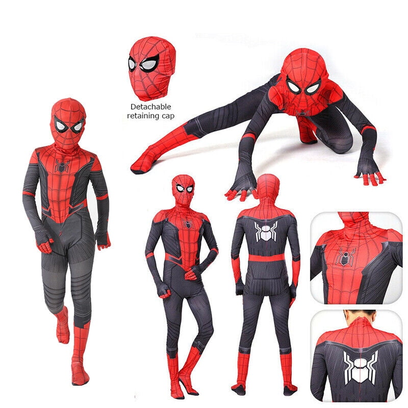 Liyucwill Spider-Man Far From Home Cosplay Costume | Lycra Fabric ...