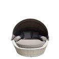 thumbnail image 4 of SOGNO Daybed Regular Gris Clair avec Coussin Canopy Lounger, 4 of 6