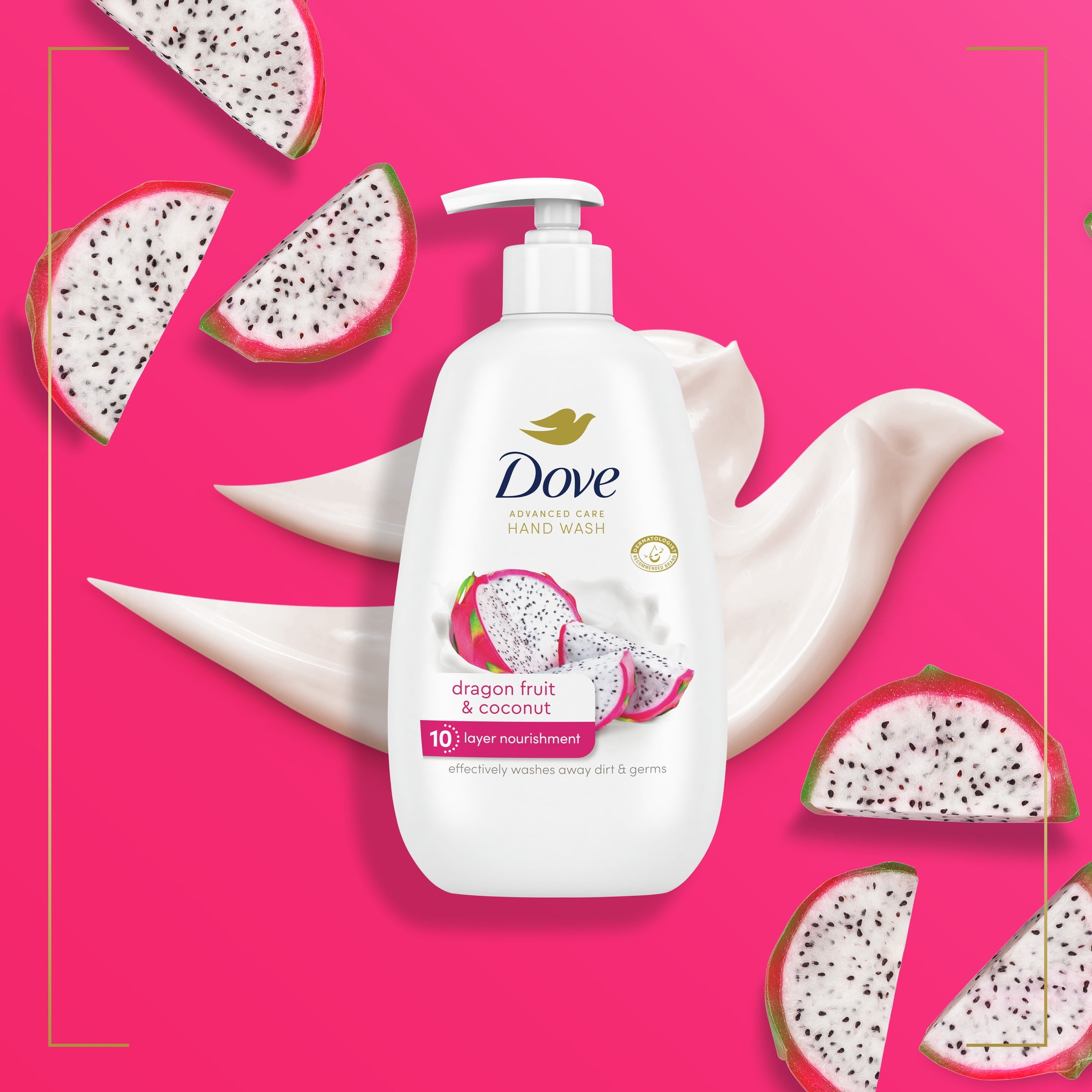 Dove Advanced Care Nourishing Hand Wash for Women Dragonfruit & Coconut, 12 oz