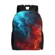 thumbnail image 1 of Easygdp Red And Blue Fire Mochila Versátil y Elegante: Comodidad, Almacenaje y Durabilidad para la Universidad, Trabajo, Viajes y Uso Diario, 1 of 8