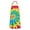 Colorful Tie Dye-1, variant on Rainbow Tie Dye Spiral Pattern Apron-Garden Aprons for Women with Pockets-Cotton Linen Waterproof Kitchen Cooking Gardening Aprons Adjustable for Kitchen,Cooking,BBQ and Salon 33x27 Inch