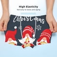 thumbnail image 3 of Yiaed Cute Christmas Gnomes (2) Print Boys' Boxer Briefs Cotton Casual Stretch Comfort Boys Boxers - Kids Boxer Briefs Underwear for Boys (6-18)-Medium, 3 of 5