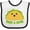 White and Black, variant on Inktastic Taco Bout a Cutie Cute Taco Pun Boys or Girls Baby Bib