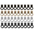 thumbnail image 1 of 40pcs Bag Iron Ball Chain Connector Clasps Fits Luggage Beaded Ball Chain Clips, 1 of 4