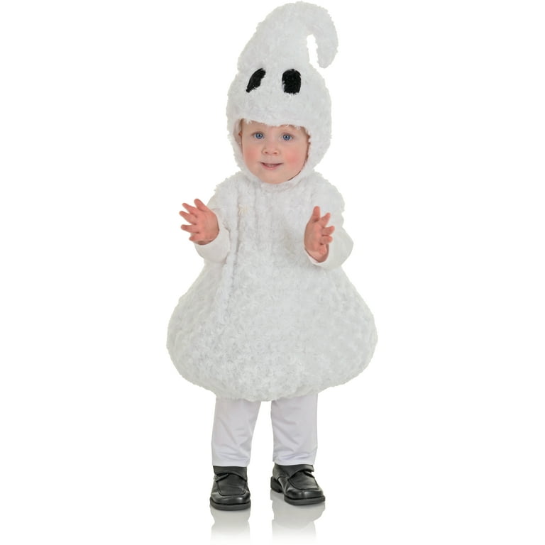 Underwraps Halloween Ghost Belly Babies Toddler Costume Small
