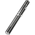 thumbnail image 2 of Pen Light Portable Dual Light Source Led Pen Torch Rechargeable Penlight With Pocket Clip Healthcare Laboratory And Life Sciences Pen Lampblack1pcs), 2 of 5