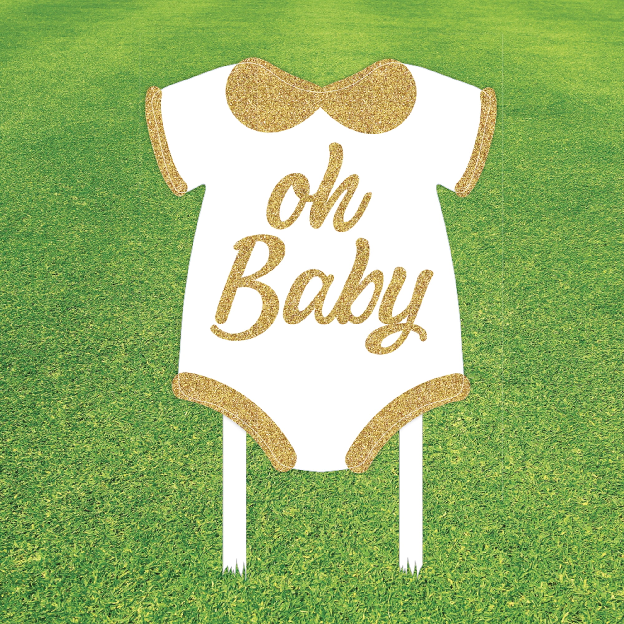 Celebrations Oh Baby Onesie Lawn Sign