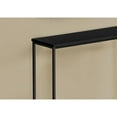thumbnail image 3 of Monarch Specialties Accent Table, Console, Entryway, Narrow, Sofa, Bedroom, Black Laminate, 3 of 5