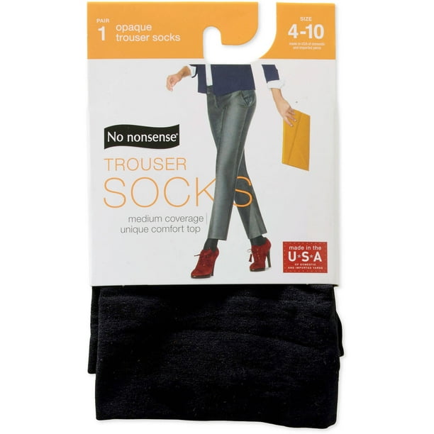 No nonsense Women's Silky Opaque Trouser Sock