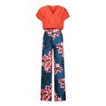 thumbnail image 4 of Traje de dos piezas informal de moda con cintura deportiva y estampado floral de verano para mujer Wmkox8yi  bvn585, 4 of 8