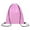 Pink, variant on Muka 10PCS Small Drawstring Backpack for School Sports bags, Candy bags, Christmas Festival bags-Orange
