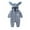 Sky Blue, variant on Gaexia Hooded Jumpsuit For Boys Cozy Winter Wear Soft Fabric Bodysuit Ideal Fall Season Outdoor ,Coffee,18-24 Months