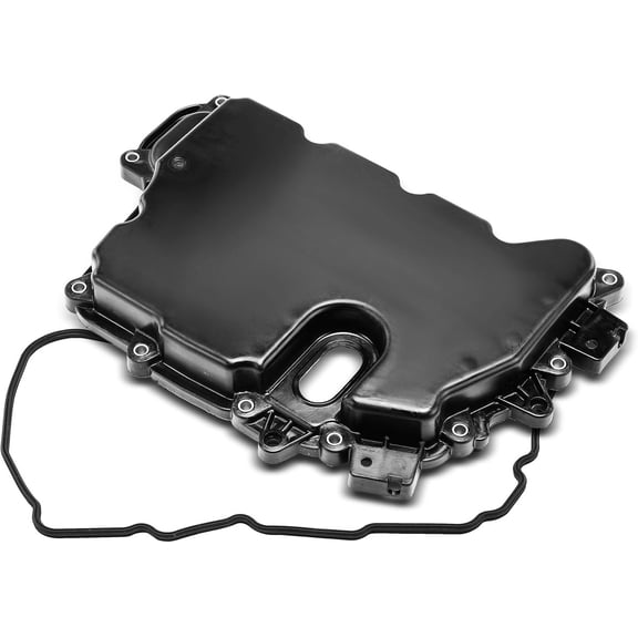 A-Premium Transmission Valve Cover with Gasket Compatible with Chevrolet Equinox, Malibu, Impala, Orlando & GMC Acadia, Terrain & Buick Encore, LaCrosse, Regal & Pontiac G6 & Saturn Aura