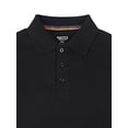 thumbnail image 3 of Smith's American Boys' Short Sleeve Interlock Polo Shirt Color: black Size: 18 - 20, 3 of 3