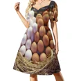 thumbnail image 3 of Mi vestido Schnauzer de manga corta Falda de verano Vestidos de noche para mujer Vestido para mujer Verano Ropa de verano para mujer, 3 of 7