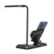 thumbnail image 3 of Cargador inalámbrico plegable multifunción de 15 W con luz nocturna LED y soporte para teléfono, compatible con i-Watch/iPhone/AirPods, diseño portátil para uso en la oficina en casa, 3 of 7