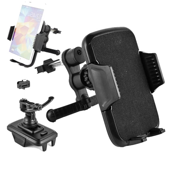 Universal Phone Holder for Car, Air Vent Car Mount Stand Holder with Sturdy Cradle fit for All Phones, Air Vent Phone Holder,Xpm [ Black ]