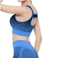 thumbnail image 3 of Abomasnow Women 2 Piece Workout Sets High Waisted Biker Shorts with Pockets Built in Bra Racerback Tank Tops, 3 of 5