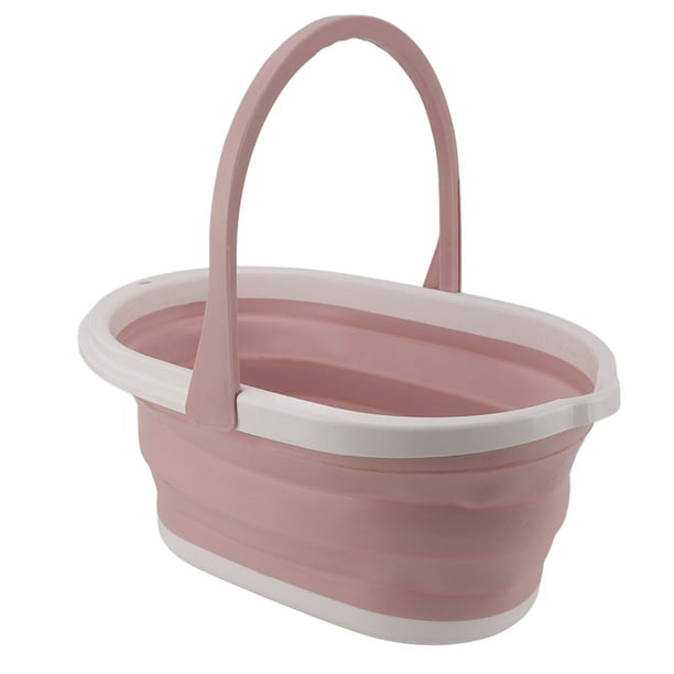 Cubo Plegable Para Fregona De Gran Capacidad,Portátil, Material Duradero, Para El Baño Del Hogar, Patio, Lavado De Coches