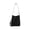 Black, variant on Crossbody Bucket Bag Toted Purse for Women Faux Suedes Shoulder Bag Trendy Hobos Purse and Handbag with Makeup Bags