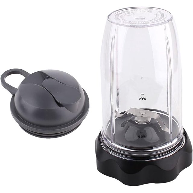 Pièces de Rechange Lame Plate avec Tasse de 18oz et Couvercle, Compatible avec Combo Mixeur NutriBullet, NutriBullet Pro 1000 et NutriBullet Select 2.0