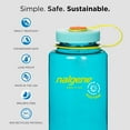 thumbnail image 3 of Nalgene Sustain 32 oz. Wide Mouth Water Bottle - Dove Gray, 3 of 3