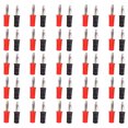 thumbnail image 1 of 20Set Soldadura Banana Plug ABS Niquelado Latón Cruz Accesorios para instrumentos de enseñanza 4mm, 1 of 9