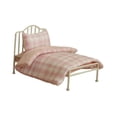 thumbnail image 2 of Muebles de casa de muñecas en miniatura en miniatura 1:12 accesorios de dormitorio de casa de muñecas realista con ropa de cama para jugar, 2 of 8