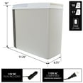 thumbnail image 2 of Koolatron 12V Electric Cooler/Warmer 17L (18 qt), Slim Design, Gray, 2 of 16