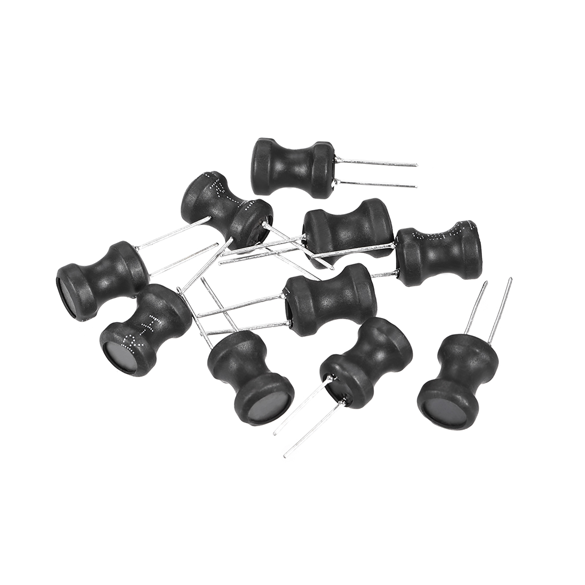 10pcs 2 Leads 330uH 9x12 0912 9.5mm x 13mm Radial Leaded Power Inductor