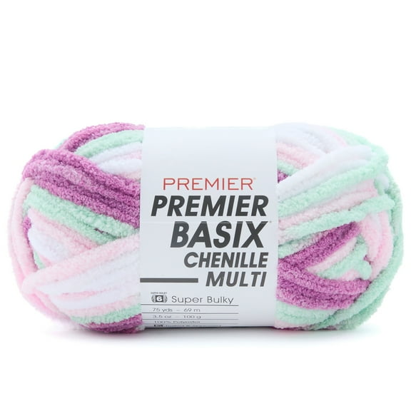 Premier Basix Chenille Multi Yarn-Anemone