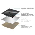 thumbnail image 4 of ZOUSSIQI Double-Sided Build Plate, PEY Starry Sky + PEI Textured Spring Steel 235x235mm Without Soft Magnetic Base, Printing Platform for K1/K1 Max Model 3D Printer CA919-29362, 4 of 9