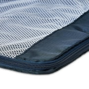 Protege 3-Piece Durable Packing Cubes Set with Mesh, Blue