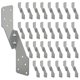 thumbnail image 1 of ZHAOCHENG 30 piezas Strong-Tie H2.5A, amarres resistentes para huracanes de acero galvanizado en caliente, correas para huracanes, 1 of 5