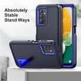 thumbnail image 6 of for Samsung Galaxy A13 5G Case, Samsung A13 5G Phone Case with Built in Kickstand, Shockproof/Dustproof/Drop Proof Military Grade Protective Cover for Galaxy A13 5G,Blue/Royal Blue, 6 of 14