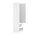 thumbnail image 5 of FFZ Standard Kitchen Pantry Tall Freestanding Cabinet With One Door And Two Drawers White, 5 of 11